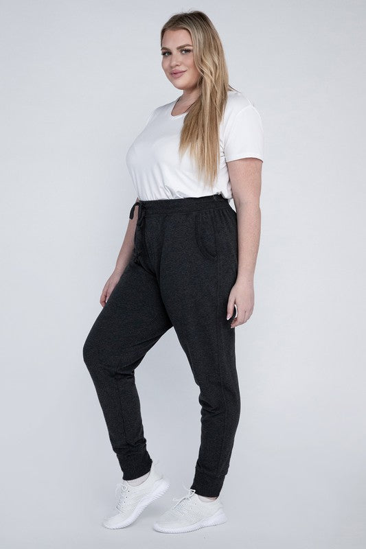 Plus-Size Jogger Pants