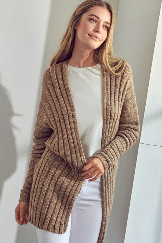 CHUNKY SWEATER KNIT CARDIGAN e Luna