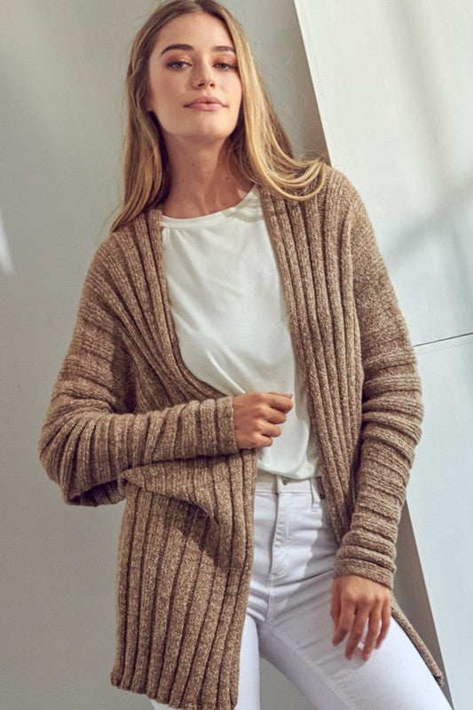 CHUNKY SWEATER KNIT CARDIGAN e Luna