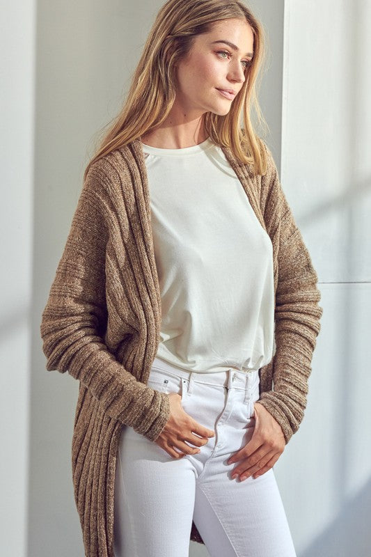 CHUNKY SWEATER KNIT CARDIGAN e Luna