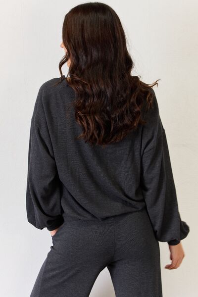 RISEN Ultra Soft  Button Up Long Sleeve Lounge Cardigan | Polyester Cardigan